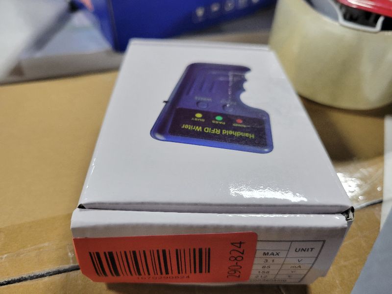 Photo 1 of 125KHz Card Reader Writer for ID HID and AWID Handheld RFID Copier with5 T5577 Key fobs