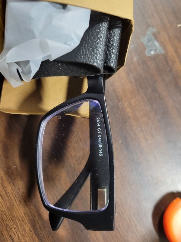 Photo 1 of 2 Pack Excellent Unbreakable Progressive Multifocus Reading Glasses for Men, TR90 Thick Frame Blue Light Blocking Glasses Anti UV/Eye Strain Computer Readers No-Line Multifocal Eyeglasses, 2.0x