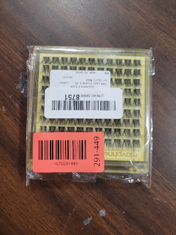 Photo 1 of 12MM Lash Clusters Short Natural Eyelash Cluster 3D Fluffing Individual Lashes CC-Curly Cluster Eyelash Extensions 99Pcs Wispy Cluster Lashes for Daily Wear