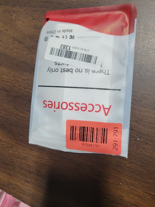 Photo 1 of [Apple MFi Certified] Apple Lightning to HDMI Adapter for iPhone to TV, 1080P Digital AV Adapter Sync Screen Connector Cable Compatible for iPhone 14 13 12 11 XS XR X 8 iPad to HDTV Projector Monitor