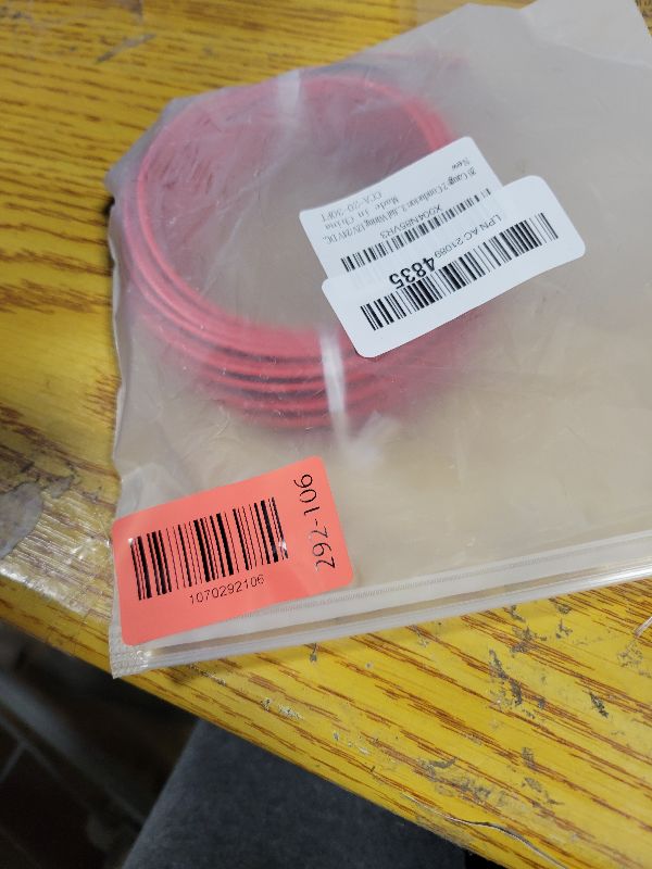 Photo 1 of 20 Gauge 2 Conductors 30FT Electrical Wire, Red Black Cable, Flexible Low Voltage PVC Copper Clad Aluminum Extension Cord for Car Speaker Wire, LED Wire,Lamps Lighting,Residential Wiring 12V/24V DC.