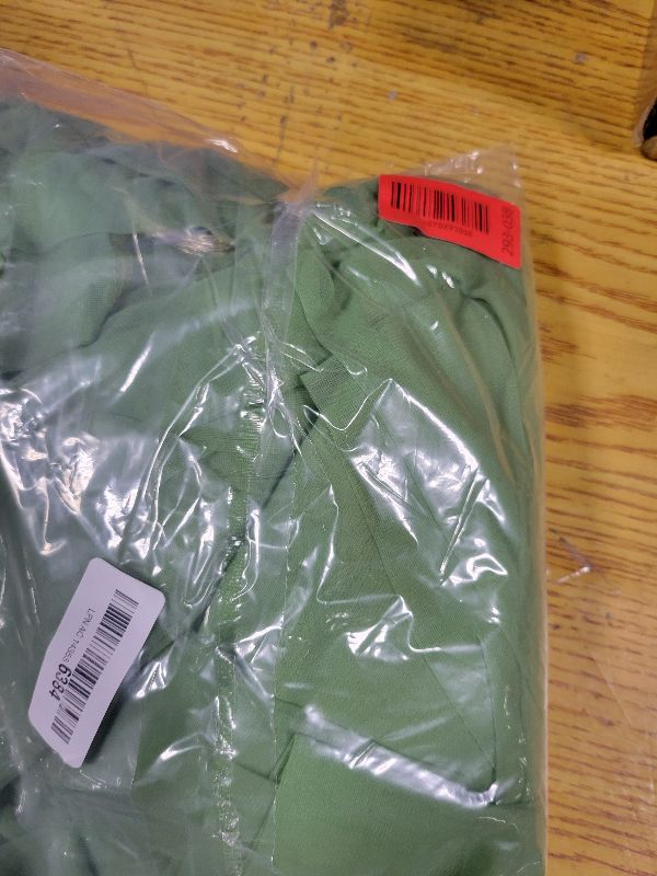 Photo 1 of 10ft x 8ft Green Backdrop Curtain with Lights String for Parties, Sheer Tulle Wedding Photo Backdrops Drapes for Baby Shower Birthday Party Decorations Background for Photography