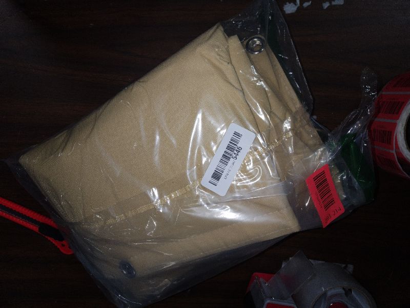 Photo 1 of 2-Way Opening Backflow Preventer Insulation Cover 5°F,Sprinkler Cover for Outside,5 Layers Waterproof 600D Sprinkler Valve Well Pump Cover for Winter Freeze Protection 24" W x 24" H, Khaki