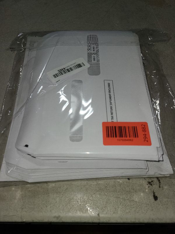 Photo 1 of 100 W2 Forms 2025 with Envelopes, Blank W2 4 UP Tax Forms, Compatible with QuickBooks, Sage and other programs, Ideal for E-Filing, Laser or Inkjet Printers, 100 Sheets and 100 Self Seal Envelopes