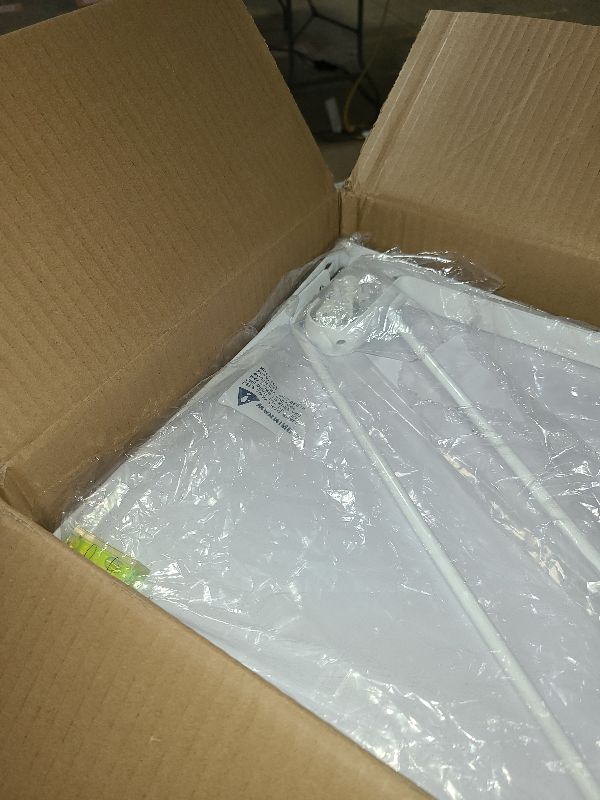 Photo 1 of 10-Pack Closet Rod Bracket, 10.8x10.8Inch Closet Shelf Brackets Heavy Duty Wall Mounted, Matte White Steel Closet Rod Support Brackets Holder, 300 Lbs Load Capacity with Anchors Screws