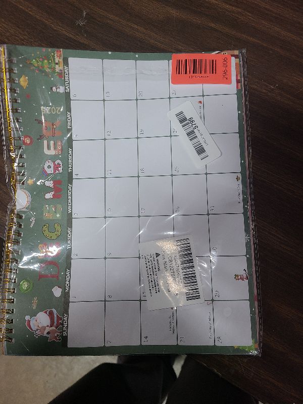 Photo 1 of 2026 Calendar - 3 Month Calendar 2026 Wall Calendar, 14 Months December 2025 - January 2027, Vertical 3-Month Display Calendars 2026, 12 Unique Patterns 3 Month Wall Calendars 2026, 12"×26"