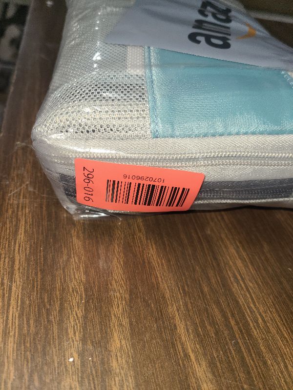 Photo 1 of 10 Set Compression Packing Cubes for Travel Essentials,Compressible Expandable Packing Cubes for Suitcase,OlarHike Luggage Organizer Bags for Travel,Handy Helper for Organizing Clothes(Blue Gray)