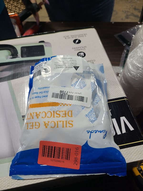 Photo 1 of 15 Pcs 20 Gram Silica Gel Packs, Transparent Desiccant, Desiccant Packets for Storage, Moisture Packs for Spices Jewelry Shoes Boxes Electronics Storage