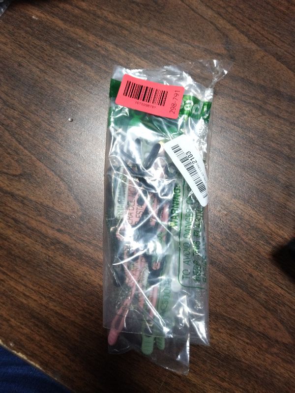 Photo 1 of [20Park]UMUST Silicone Cable Ties,Reusable Cable Management Organizer, Multipurpose Elastic Cord Organizer for Bundling and Fastening Cable Cords Wires(black,white,pink,green)