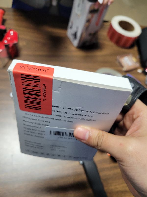 Photo 1 of 2025 Upgraded Wireless CarPlay and Android Auto Adapter -Built in YouTube Support TF Card,Magic Car Play AI Box Convert Wired to Wireless Dongle, Apple Carplay Adapter for Cars from 2016