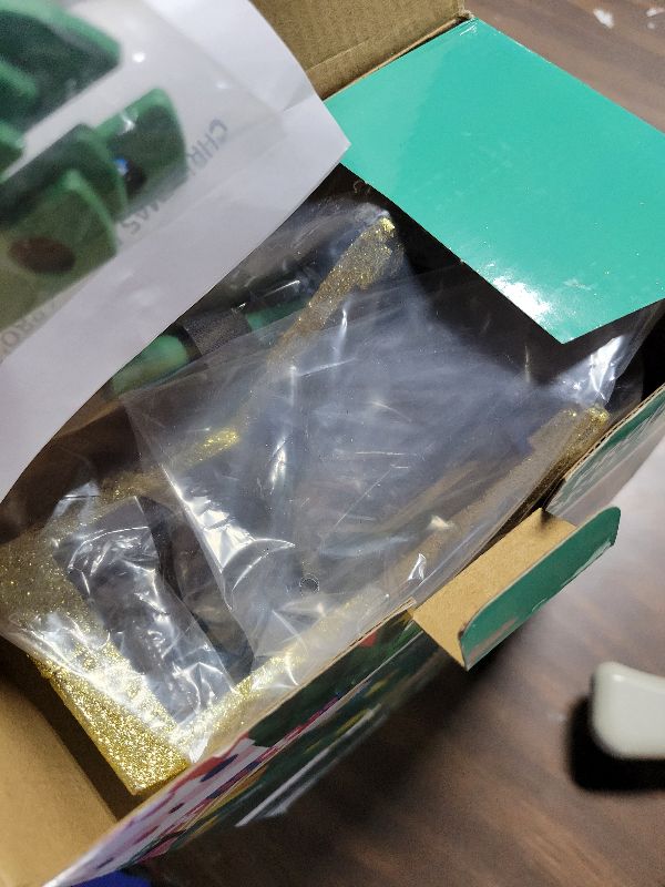 Photo 1 of [with Adjustable Base] 8.2 inch Christmas Star Tree Topper Projector with 4 Patterns and LED Lights Rotatable Projector Christmas Tree Star Topper Plug in for Indoor Office Xmas(4 Patterns, 3m Cable)