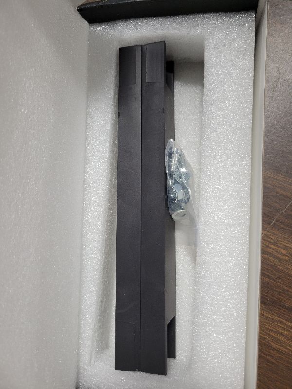 Photo 1 of 2 Pack Premium Rubber Coated Magnetic License Plate Holder, Magnet Tag, Demo Tag Test Drive, Car Dealer Magnet Bar License Plate Frame with Screws No Scratch for Car Truck (Black)