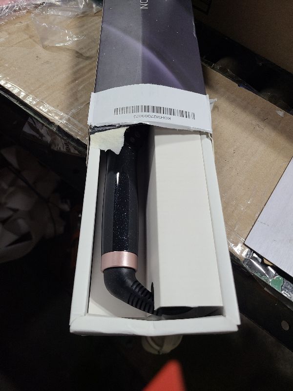 Photo 1 of 1 Inch Extra Long Barrel Curling Iron, Ceramic Tourmaline Curling Wand Professional Dual Voltage