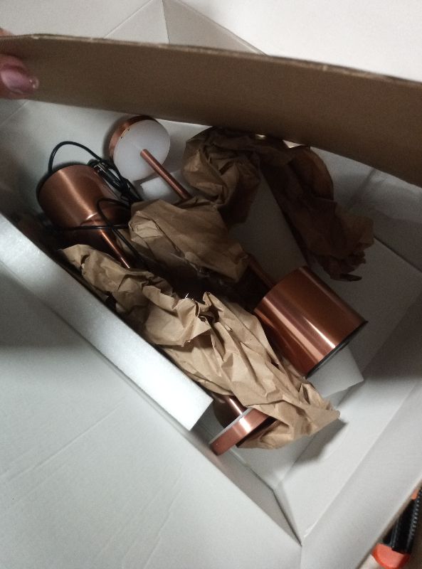 Photo 1 of 2 Pack Rechargeable Cordless Table Lamps, Portable 5000mAh Battery Table Light, 3 Color Stepless Dimming LED Table Light with Memory Function, Touch Lamp For Outdoor/Patio/Restaurant(Rose Gold)