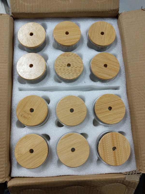 Photo 1 of 12 Set Employee Appreciation Gifts, Inspirational Thank You Gift for Team, Teacher, Nurse, Coworkers, Employees, Staff - Employee Christmas Gifts, 20oz Glass Cups with Lids and Straws (Mixed)