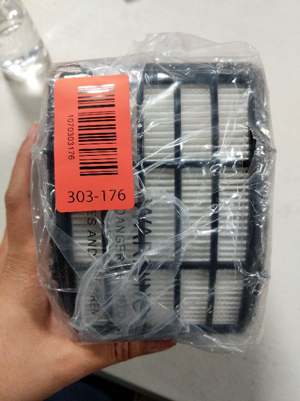 Photo 1 of 2 + 4 Pack Filters for Shark Vacuum Navigator Lift Away Filter Replacement ZU503AMZ NV350 NV351 NV352 NV355 NV356E NV357 NV360 NV370 UV440 UV540, Parts XFF350 XHF350