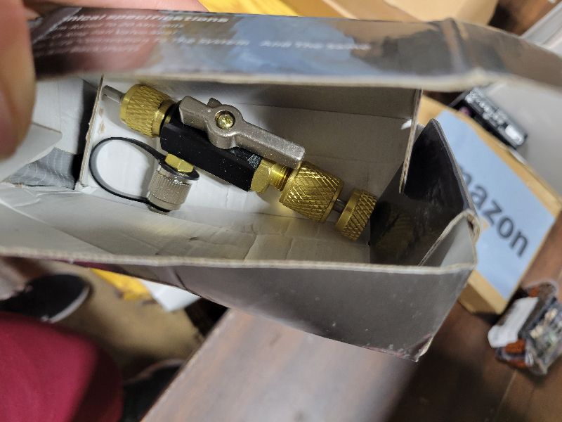 Photo 1 of 1/4" Mega Flow Vacuum-Rated Valve Core Removal Tool for Home AC Appliance,Compatible with R22 R410A R134A, Essential HVAC Tools