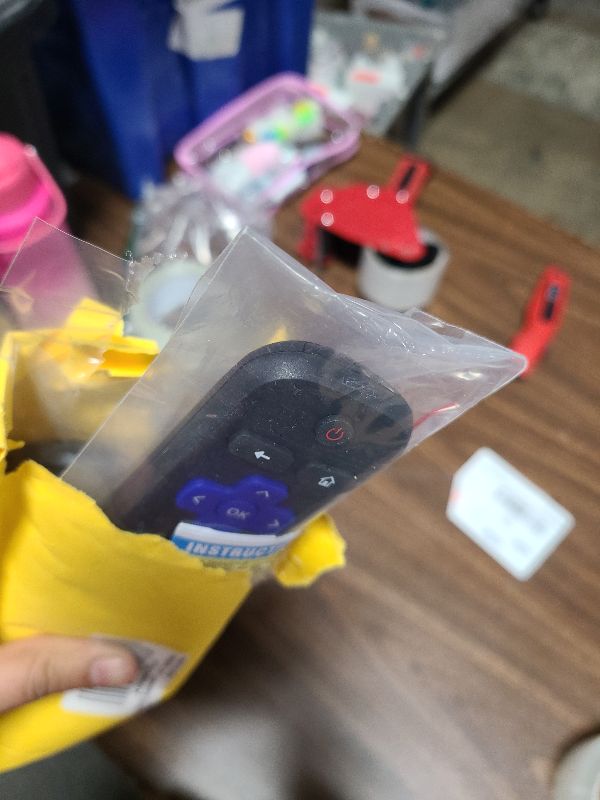Photo 1 of (Pack of 2) Replacement for Roku TV Remote Control, Compatible with TCL Roku/Hisense Roku/Onn Roku/Roku Built-in Smart TVs. (Not Compatible with Roku Sticks or Box). 1 Year Warranty.