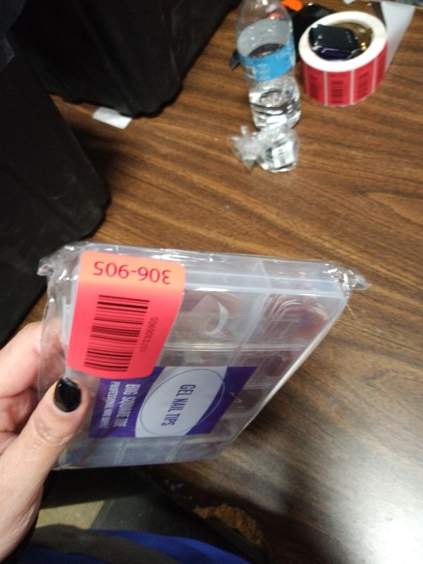 Photo 1 of 160pcs French Tip Toe Nail Press ons - Brown Press on Toenails for Women, Full Cover Toe Press on Nails with Adhesive Tabs, Fake Toenails Tips