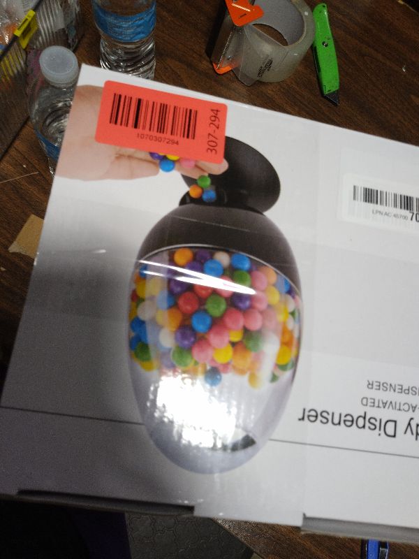 Photo 1 of 12"Large Automatic Candy Dispenser Machine,Vintage Motion Activated Candy Dispenser Touch Free,3 Distribution Options Desktop Auto Candy Dispenser for Office Desk,Home,Party