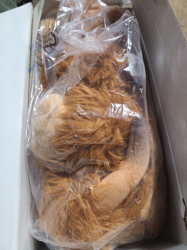 Photo 1 of 22" & 4.5 lbs Highland Cow Weighted Stuffed Animal, Adjustable Sitting & Laying Plush Toy Pillows with Removable Ceramsite Bag for Companion, Cuddly & Soft Gifts for Adults, Kids, Boys and Girls