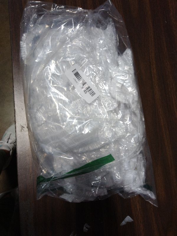 Photo 1 of 200 Pcs Bowl Covers for Bread Proofing, Plastic Shower Caps for Sourdough Bread, Food Covers Stretch Reusable Elastic, Keep Food Fresh and Dust Away