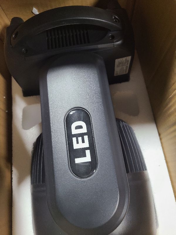 Photo 1 of 250W Moving Head Light with 7x30W LED + 42 LED Secondary Ring, 16.7 Million Colors, 3000K-6800K Color Temperature, Sound-Active, Auto, DMX & Master-Slave Mode, Ideal for Bars, Concerts