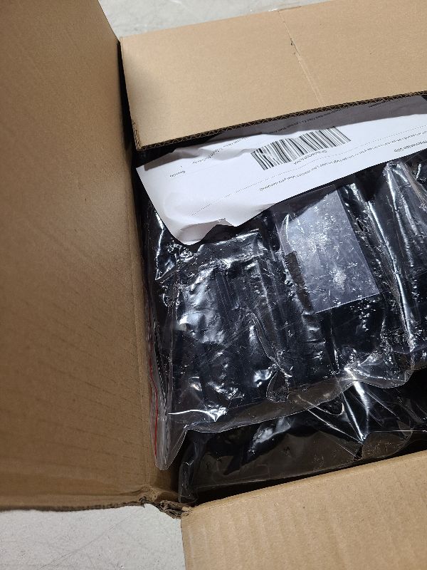 Photo 1 of 150 Pcs Wire Shelf Label Holders Plastic Wire Rack Clips 3 x 1.25 Inch Shelf Price Tags Compatible with Metro 1-1/4in Shelves for Shopping Mall Supermarket Store