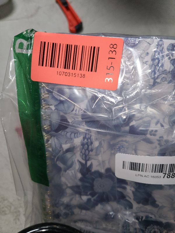 Photo 1 of 2026 Planner, Monthly and Weekly Calendar Planner for Women, Jan 2026 - Dec 2026, Hardcover Pretty 2026 Agenda Planner Book with Tabs, Spiral Bound, Perfect for School Office Home Supplies, 6.3" x 8.5" - Blue Floral