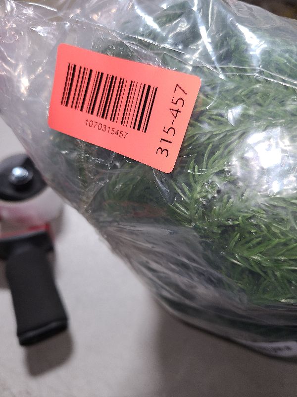 Photo 1 of 2-Pack 6 Ft Artificial Norfolk Pine Garland - Realistic Winter Greenery for Christmas, Mantel, Table & Outdoor Decor – Flexible & Long-Lasting