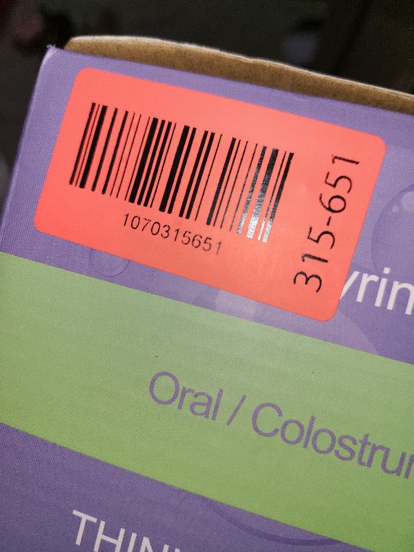 Photo 1 of 150 Pcs 1ml Syringes with Caps Oral Dispenser Individually Sterile Warpped for Medicine Dropper, Colostrum Collect Feeding Pets, Liquid