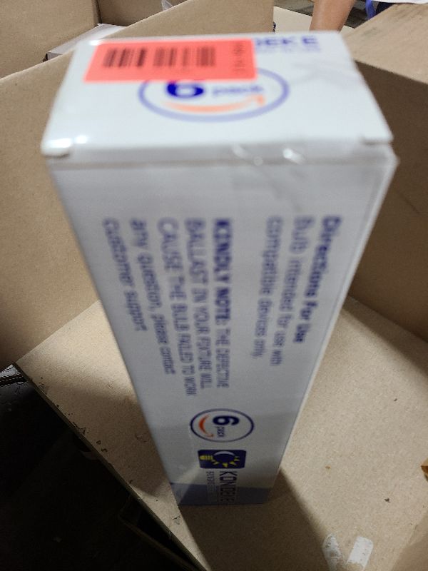 Photo 1 of 18 Inch F15T8/CW T8 15W Fluorescent Light Bulb Cool White Compatible for Philips GE F15T8/SP41 Replacement Bulb G13 Base 6 Count