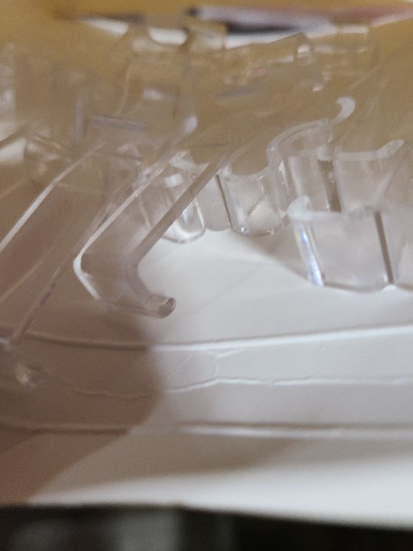 Photo 1 of 2.5 Inch Valance Clips Window Blind Clips Hidden Channel Clear Plastic Valance Retainer for Horizontal(20 Pieces)