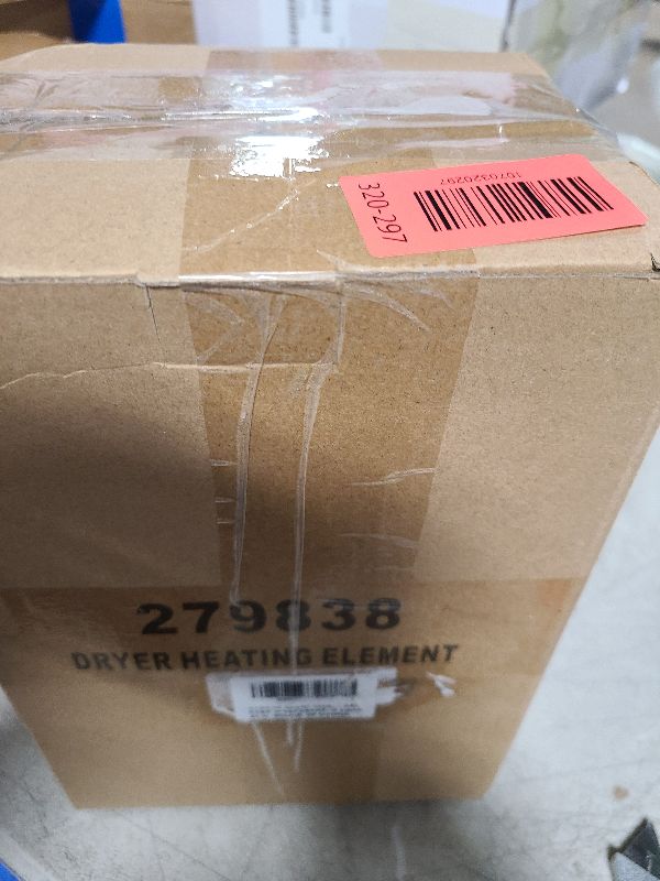 Photo 1 of 279838 Dryer Heating Element for Whirlpool Maytag Amana Roper Kenmore 70 80 Series wed4815ew1 ned4655ew1 medc215ew1 medx655dw1medc200xw1 red4440vq1, Replaces 2406026 3403585 W10724237, 2 pack