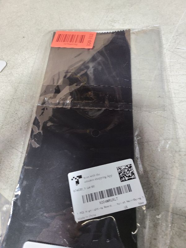 Photo 1 of 1 PCS Highlighting Board, Balayage Board Hair Coloring Paddle Balayage Highlighting Boards with Teeth, Hair Dye Tools Highlighting-Paddle for Barber Salon Hairstylist Hair-Dying Tools, Black