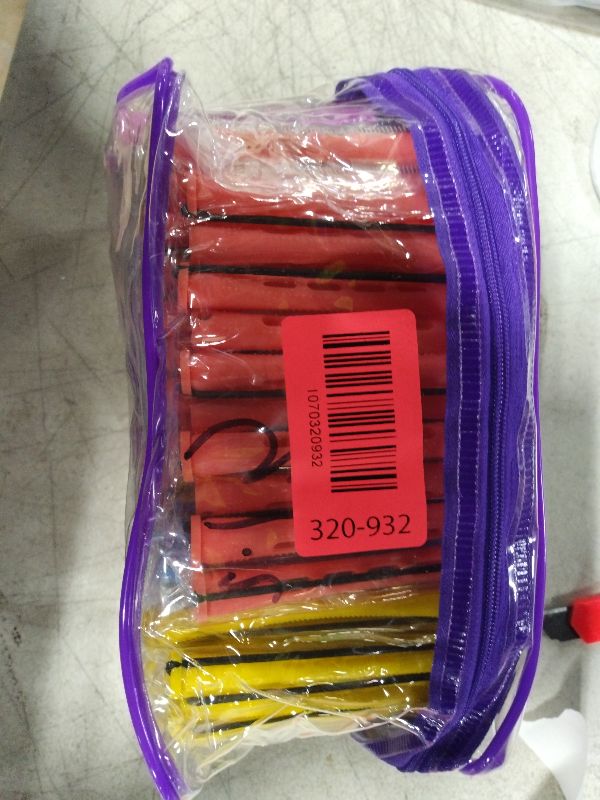 Photo 1 of 120Pcs Hair Perm Rods Set, 6 Sizes Plastic Hair Cold Wave Rods, Heatless Perming Rods Hair Curlers Rollers with Pintail Comb for Long Short Straight Curly Natural Hair DIY Hairdressing Styling Tools