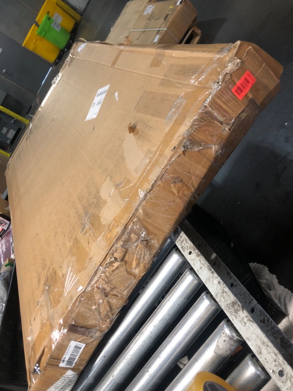 Photo 1 of **has a minor crack******************
DreamLine SlimLine 36 in. D x 60 in. W x 2 3/4 in. H Center Drain Single Threshold Shower Base in White, DLT-1136600
