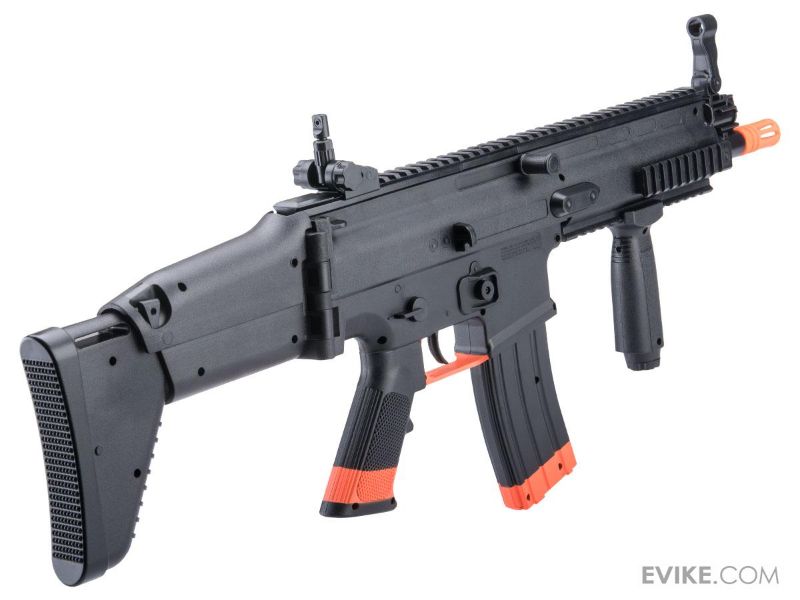 Photo 1 of ***DAMAGED - SEE NOTES/PICTURES***FN Herstal SCAR-L Entry-Level Airsoft Gun AEG by CYBERGUN - Black
