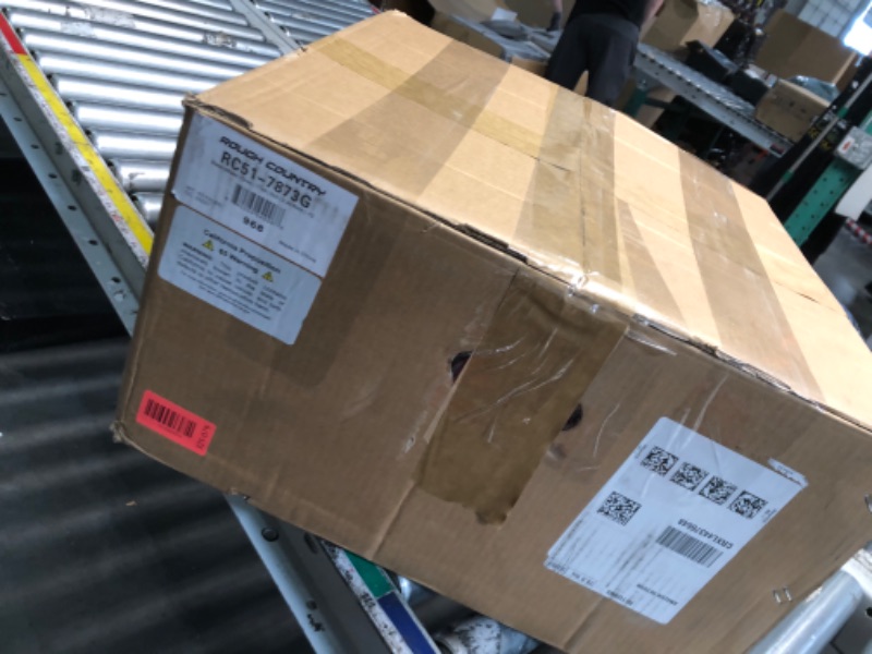 Photo 1 of ***PARTIAL SET - PRICE ADJUSTED*****ONLY INCLUDES HARDWARE** Rough Country Power Running Boards for Jeep Wrangler JL 4-Door (2018-2026) – Dual Motor Retractable Electric Steps w/LED Lights