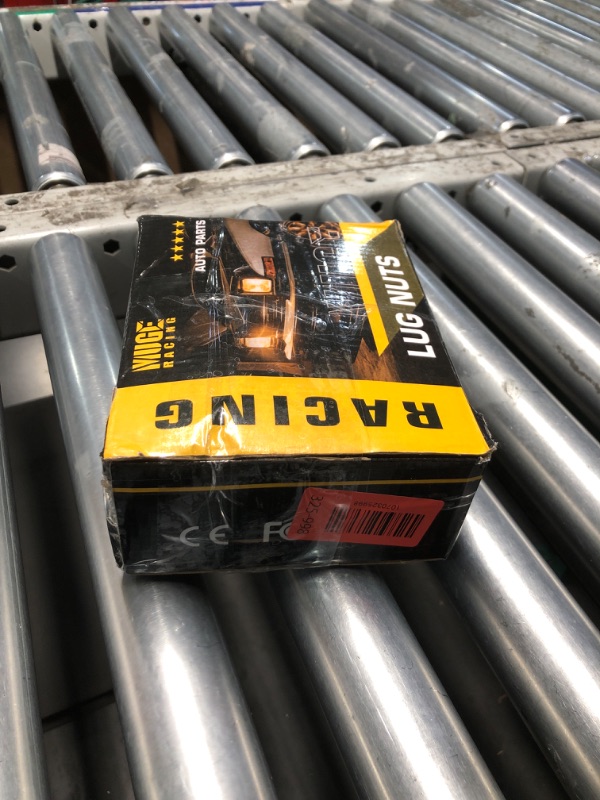 Photo 1 of **Missing one**Muge Racing M12x1.5 Bulge Acorn Open End Wheel Nuts - 20 PCS, 12mmx1.5 for Toyota, Honda, Ford, Chevrolet, Mitsubishi, Mazda, KIA, Hyundai, Buick - Black Set with 1 Lug Nut Key