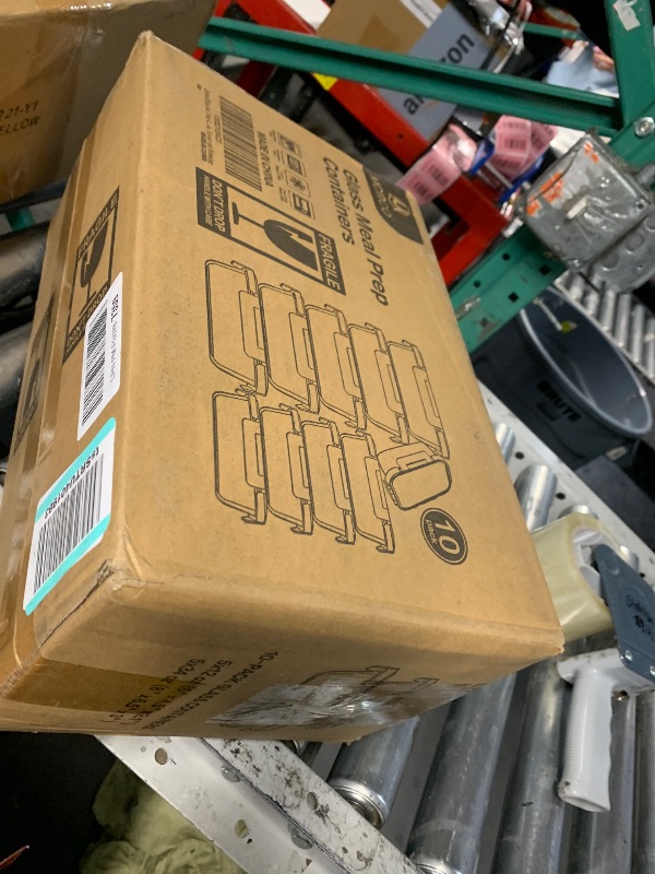 Photo 1 of [10-Pack] Glass Meal Prep Containers with Lids, MCIRCO Food Storage Containers with Snap Locking Lids, Airtight Lunch Containers, Microwave, Oven, Freezer and Dishwasher