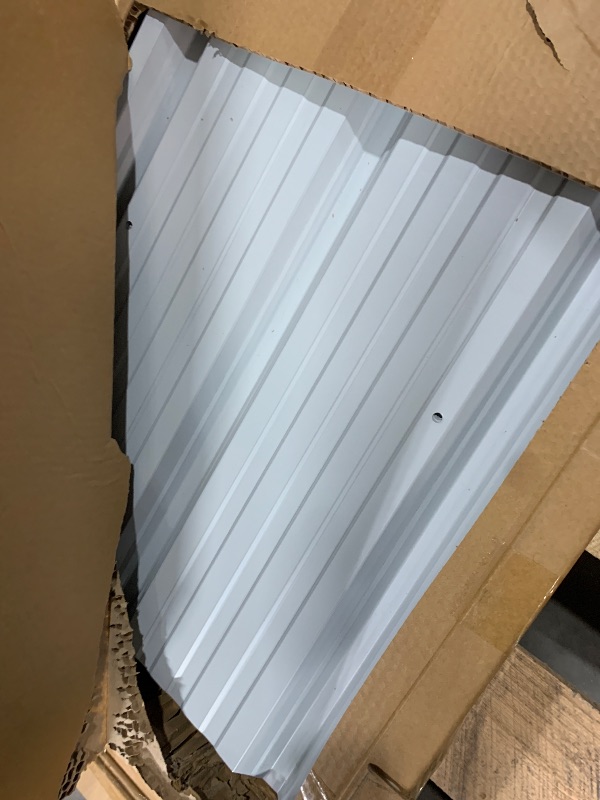 Photo 1 of ****Partial Set, PARTS ONLY****
Garvee 20x20 ft Metal Carport Kit, 120° Steep-Pitch Vertical Roof for Snow Shedding, 173" High-Clearance RV & Tractor Shelter, Heavy-Duty 2 Cars Car Port with Reinforced Frame