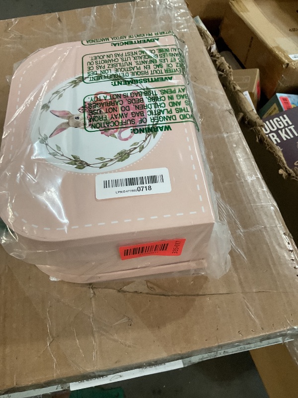 Photo 1 of ***MISSING PARTS***
*USED DAMAGED BOX*MISSING PIECES*iAOVUEBY Tea Party Set for Little Girls, 49PCS Princess Tea Time Toys Including Tea Set Dessert Carrying Case, Kids Kitchen Pretend Playset, Tea Set for Girls Birthday Toddler Age 3-8, Pink
