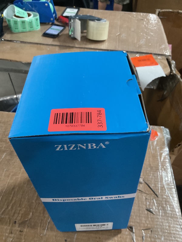 Photo 1 of (250 Pack) Disposable Oral Swabs, Sterile Dental Sponge Swabsticks Unflavored for Mouth or Gum Cleaning