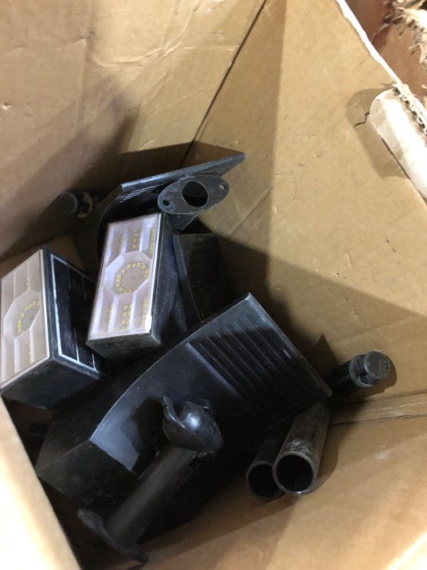 Photo 1 of ***MISSING PARTS***
Katipeal Solar Spot Lights Outdoor,10 Pack/56 LED Outdoor Lights for Yard Waterproof IP68, 4 Lighting Modes Solar Landscape Spotlights, Auto On/Off Solar Powered Flood Lights Garden Pathway,Cool White