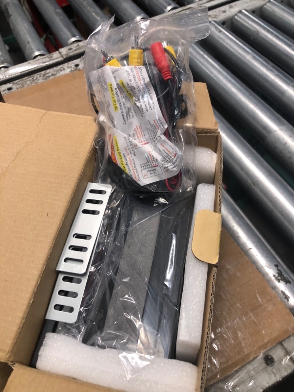 Photo 1 of ***MISSING PARTS***
Double Din Car Stereo with 7 Inch Touchscreen, Radio Audio Receiver, Compatible with Wired Apple CarPlay & Android Auto, Mirror Link Support, Bluetooth Hands-Free, Backup Camera, FM/USB/TF/AUX, 12V