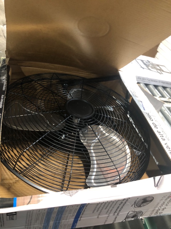 Photo 1 of 
Hero image 0 of Mainstays 9" 3-Speed High Velocity Wall Mountable Black New Floor Fan, 0 of 9




100+ bought since yesterday
Best seller
Mainstays
Mainstays 9" 3-Speed High Velocity Wall Mountable Black New Floor Fan