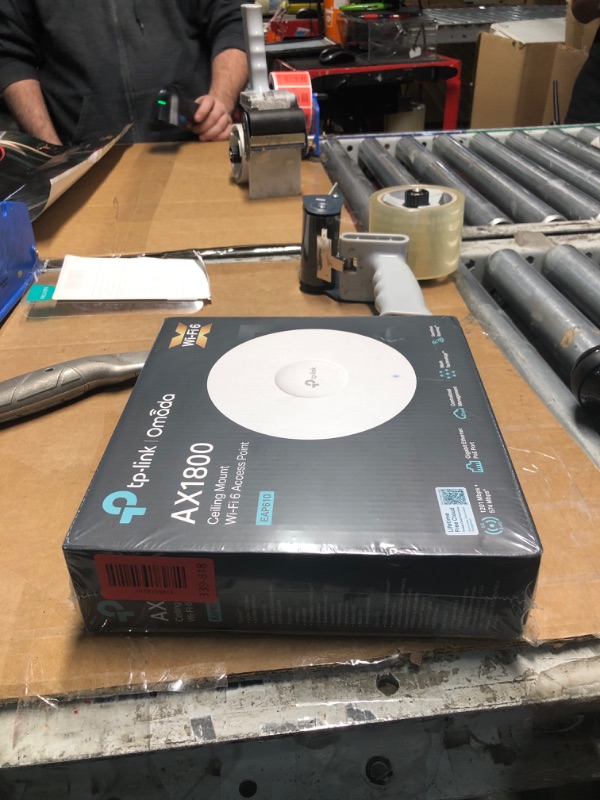Photo 1 of ***FACTORY SEALED***TP-Link EAP610, Omada Business WiFi 6 AX1800 Wireless Gigabit Access Point, Dual-Band, Mesh, OFDMA, Seamless Roaming & MU-MIMO, SDN Integrated, Cloud Access & Omada App, PoE+ Powered, White