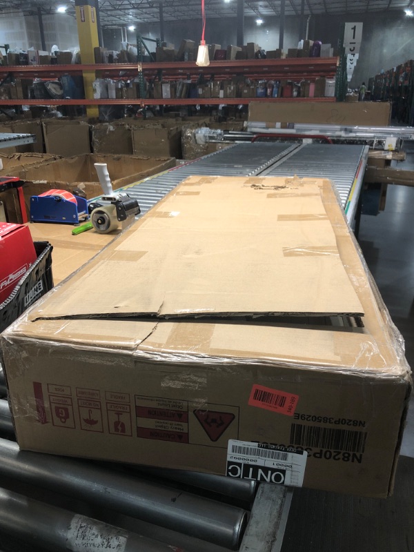 Photo 1 of ***PARTIAL SET - PRICE ADJUSTED, ONLY 1 BOX OUT OF 5***
2-in-1 Design Dual Murphy Bed Twin Size with Cabinets and Shelves, Wood Wall Murphy Bed, Can be Folded Platform Bed with Convertible Shelf-Legs for Guest Room Home Office (Gray-7.23)