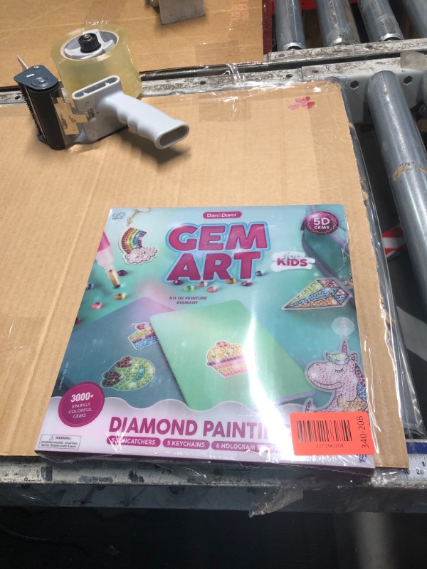 Photo 1 of ***FACTORY SEALED***Dan&Darci Diamond Art Kit for Kids - Gem Painting Arts & Crafts Kits for Ages 6-12 - Easter Gifts for 6, 7, 8, 9, 10, 11, 12 Year Old Boy & Girl - Girls Birthday Toys Gift Ideas - Craft Activities